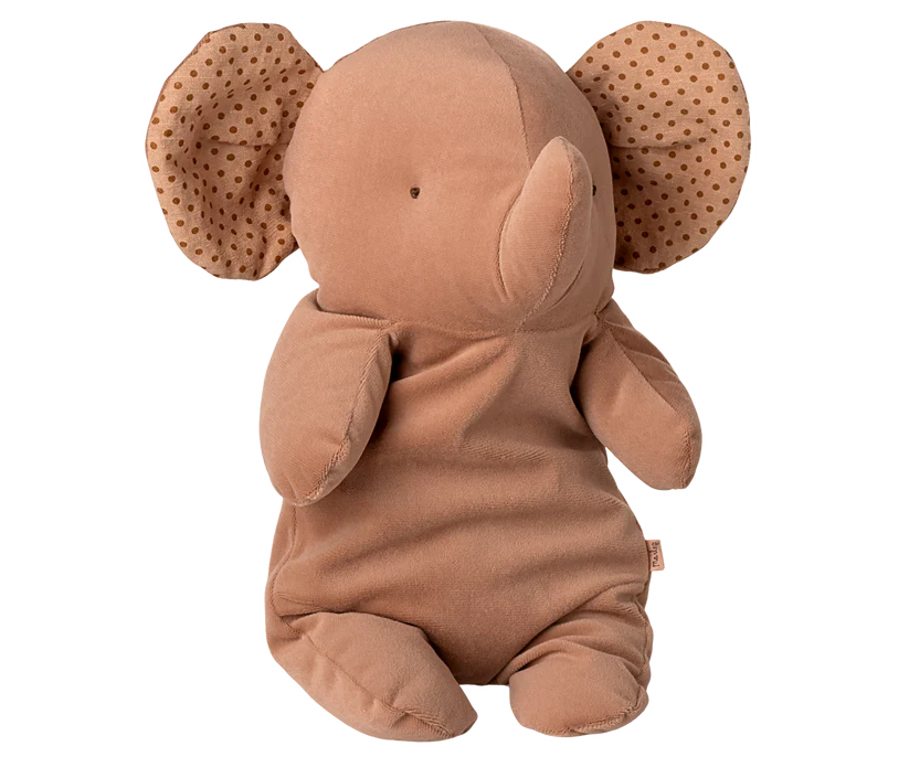 Maileg Elefant i Plysch Medium Rosa -Safari Friends Vintage Rose - Maileg A/W -25