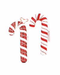 Dekoration Belysning Polkagris - Set om 2