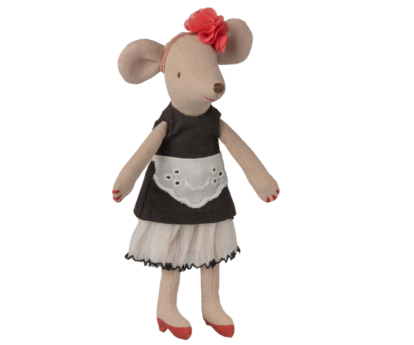 Maileg Mamma Mus Skönhetsexpert Med Klackskor och Nagellack - Maileg S/S-26