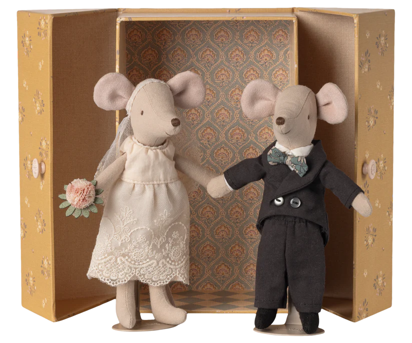 Maileg Brudpar Möss i Vacker Ask - Maileg S/S-26