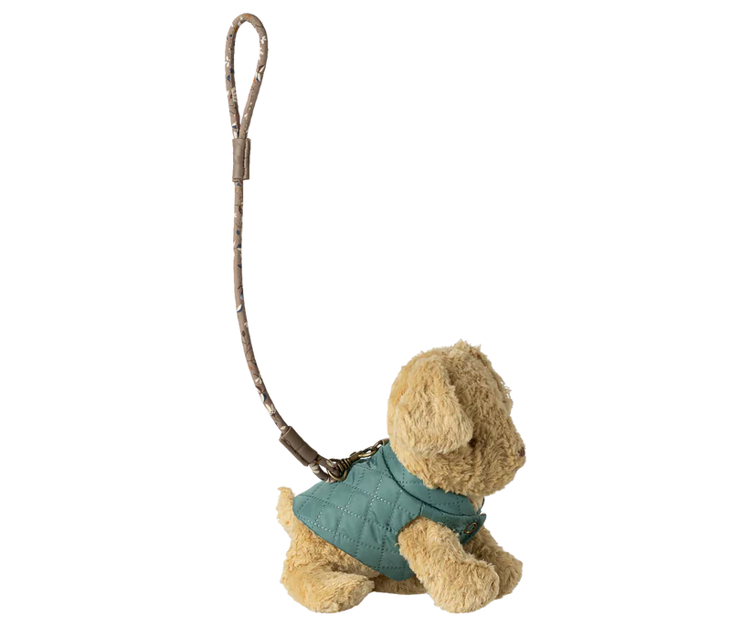 Maileg Tillbehör till Valp Koppel och Sele Blå - Maileg S/S-26