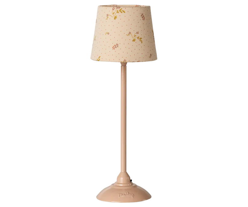 Maileg Golvlampa Stor Småblommig Rosa Powder - Maileg S/S-26