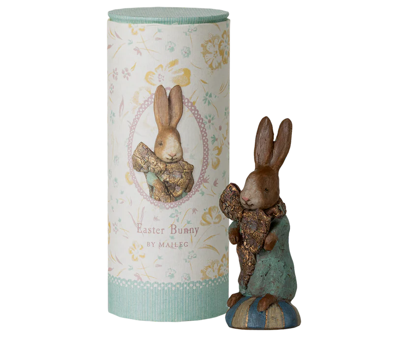 Maileg Prydnadsfigur Kanin med Rosett i Vacker Ask - Easter Bunny No. 15