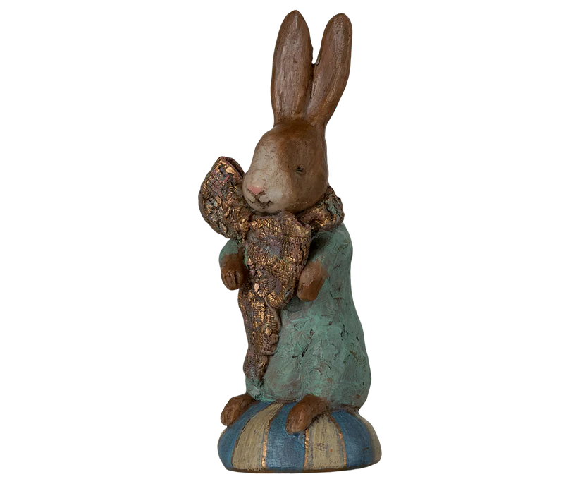 Maileg Prydnadsfigur Kanin med Rosett i Vacker Ask - Easter Bunny No. 15