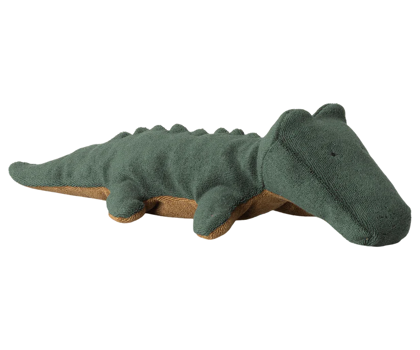 Maileg Krokodil Small Grön - Mjukisdjur Safari Friends Liten Mörkgrön Crocodile S/S-26