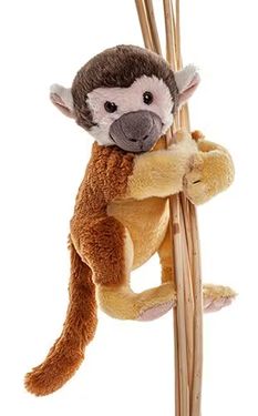 Mjukisdjur Pippi Apa med Låsbara Armar - Herr Nilsson