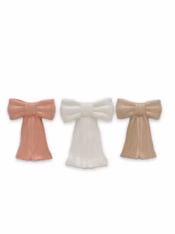 Vas i Stengods Rosett Vit - Mitt & Ditt S/S-26 Kruka Happy Bow L