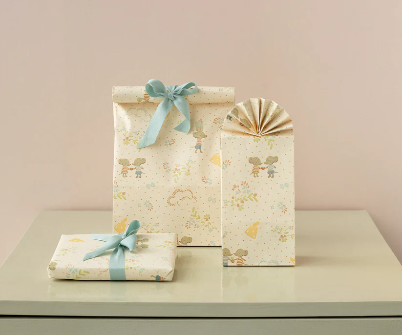 Maileg Presentpåse Mönstrad - Have A Mice Day - Maileg S/S-26