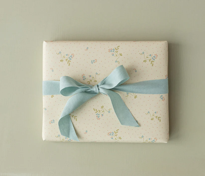 Maileg Presentpapper Blommigt Blått - Bae Blue - Maileg S/S-26