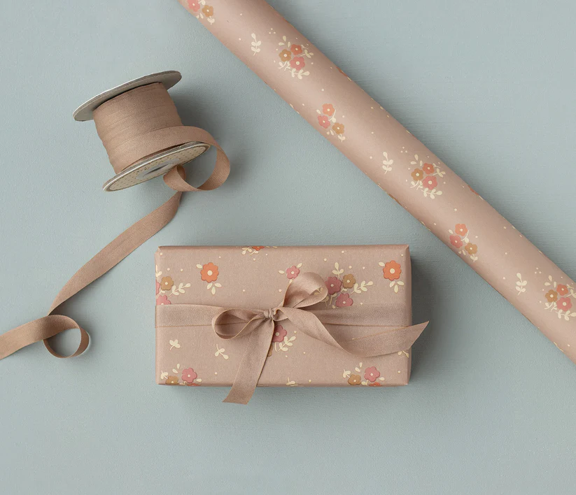 Maileg Presentpapper Blommigt Rosa - Michette - Maileg S/S-26