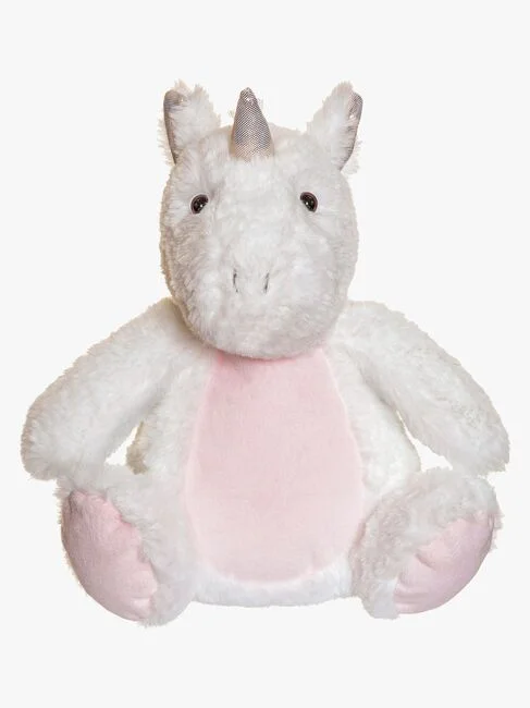 Mjukisdjur Självlysande Enhörning - Teddykompaniet Glow in The Dark 25 cm