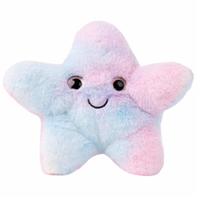 Mjukisdjur Sjöstjärna Regnbågsfärgad - Teddykompaniet Stjärna