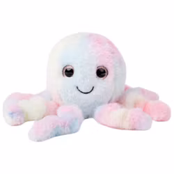 Mjukisdjur Bläckfisk Regnbågsfärgad - Teddykompaniet