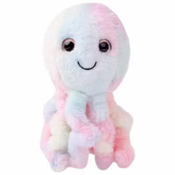 Mjukisdjur Bläckfisk Regnbågsfärgad - Teddykompaniet