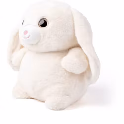 Mjukisdjur Tjock Kanin - Teddykompaniet Sumo Kanin Vit