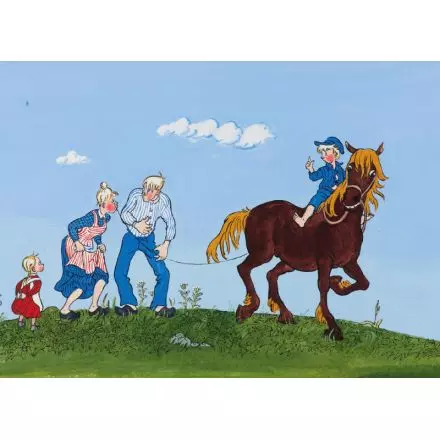 Vykort Emil i Lönneberga och Linas Tand - Astrid Lindgren