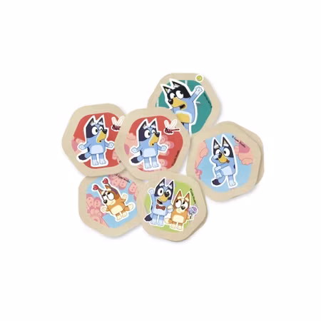 Bluey Memory Spel i Trä - 19 Par