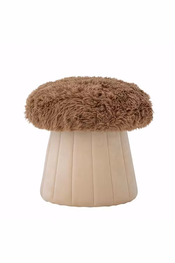 Bloomingville Puff Svamp Brun - Bertil Pouf