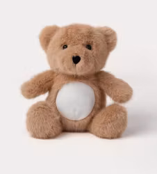 Teddykompaniet Mjuk Nalle Nattlampa med Ljud och Ljus