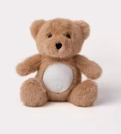 Teddykompaniet Mjuk Nalle Nattlampa med Ljud och Ljus