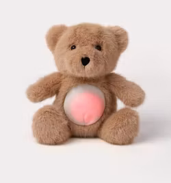 Teddykompaniet Mjuk Nalle Nattlampa med Ljud och Ljus