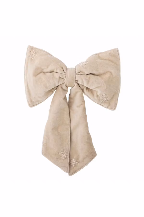 Bloomingville Stor Mjuk Rosett Beige - Ruby Deco Bow