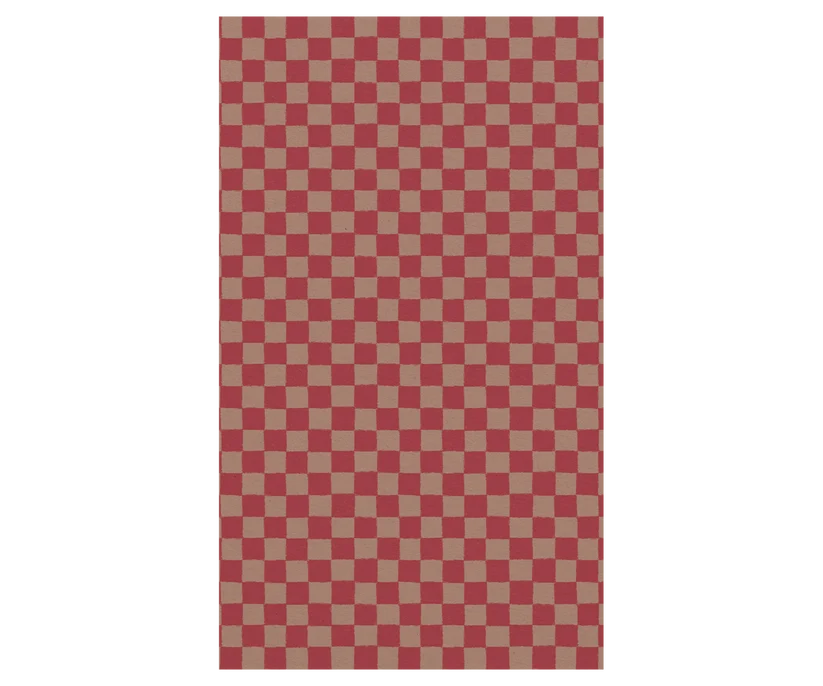 KOMMER I SEPTEMBER Maileg Presentpapper Rutigt Rött - Checker Powder/ Red - Maileg A/W-26