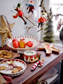 Bloomingville Fat i Keramik Pepparkaka - Ginnie Plate Pepparkaksgubbe