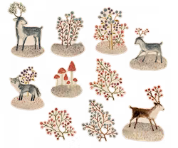 Maileg Presentetiketter Winter Wonderland - 20 st