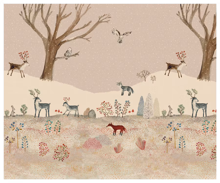 Maileg Presentpapper Winter Wonderland 10 m