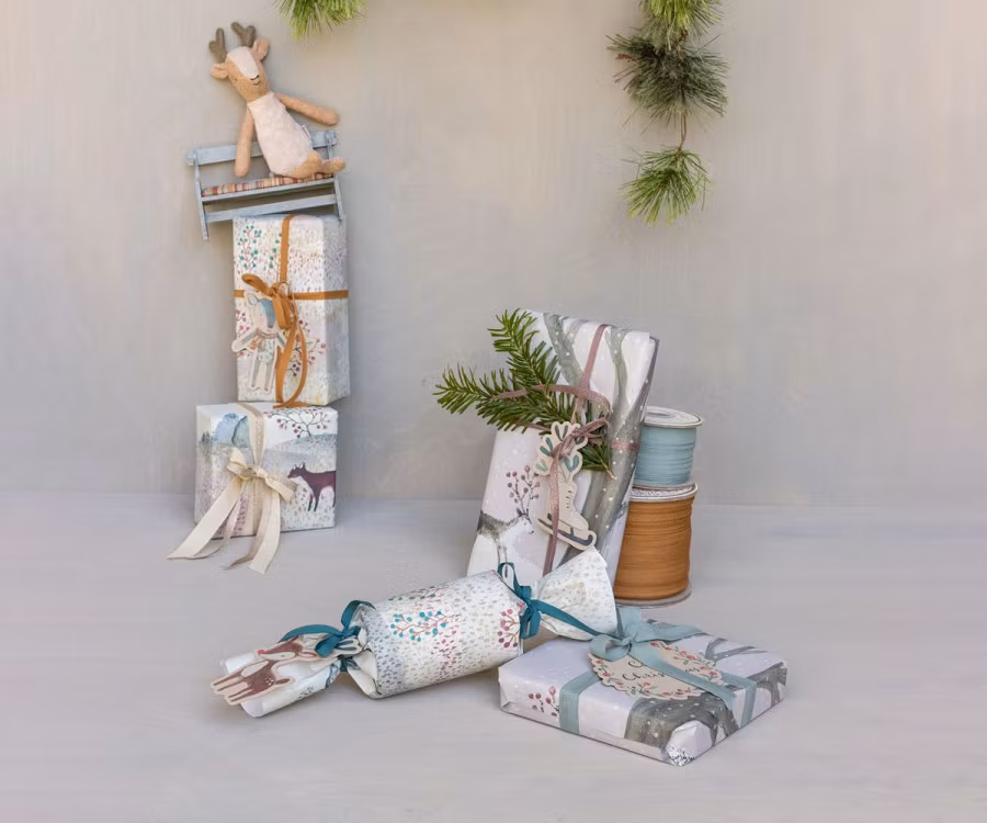 Maileg Presentpapper Winter Wonderland 10 m