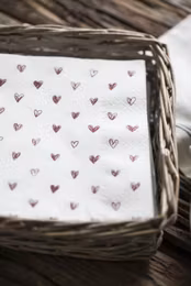 Servett Röda Hjärtan