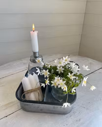 Zinklåda med Fack