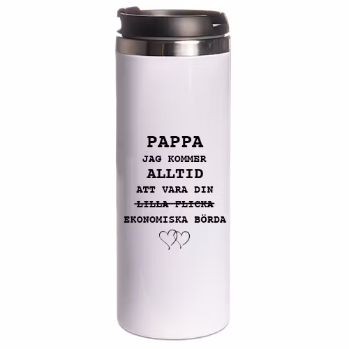 Termosmugg Ekonomiska börda