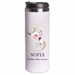 Termosmugg Guldig bokstav