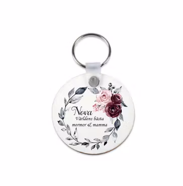 Ring med rosor text & foto