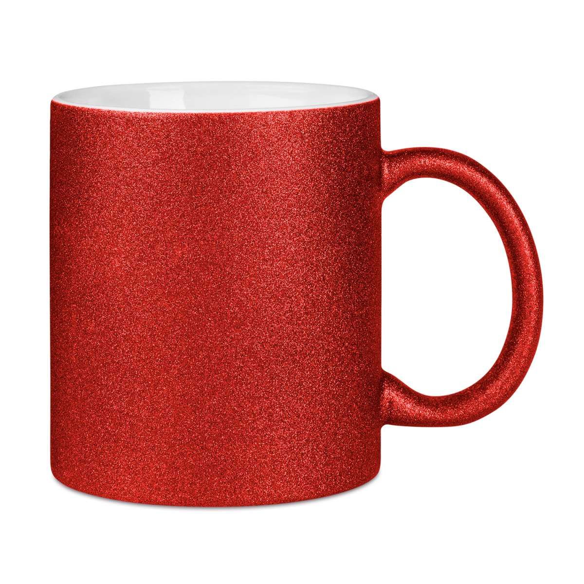 Glittermugg Hela världen