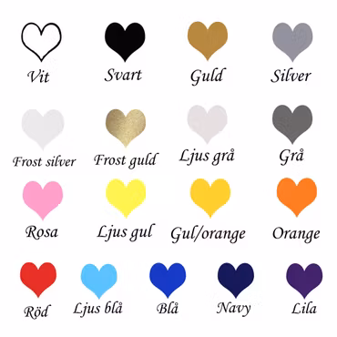 Ljuslykta - Litet hjärta #8