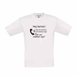 Hej farmor Storlek 7-8år