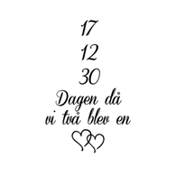 Text till glasblockslampa Nr15
