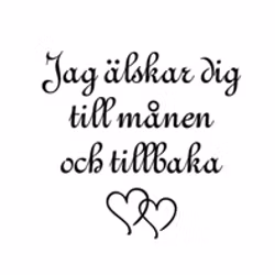 Text till glasblockslampa Nr18