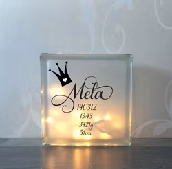 Glasblock Crown