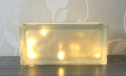 Glasblock litet egen design