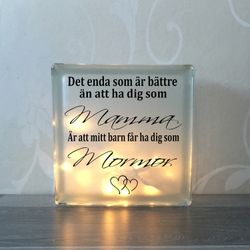Glasblock Det enda som är bättre...
