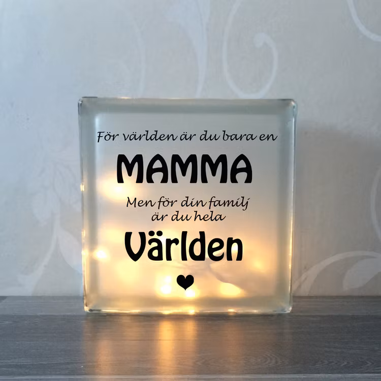 Glasblock Hela världen