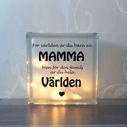 Glasblock Hela världen