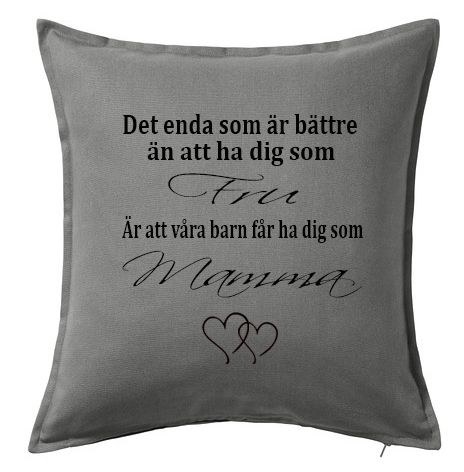Kuddfodral Det enda som är bättre...
