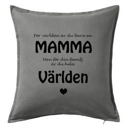 Kuddfodral Mamma/världen