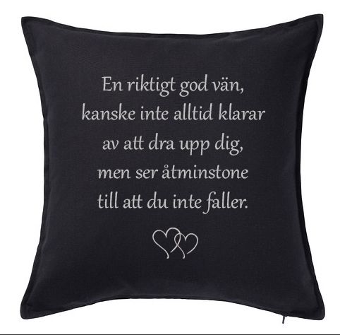Kuddfodral God vän