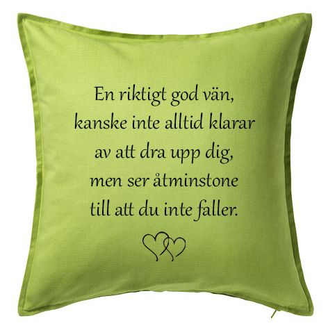 Kuddfodral God vän